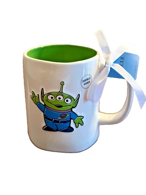 Disney Pixar Toy Story Alien Mug - Double Sided -  Ceramic -  Rae Dunn - New - Image 1 of 4