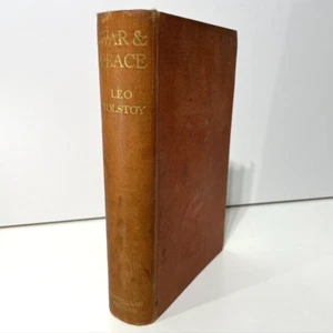 War & Peace by Leo Tolstoy 1943 Edition Macmillan Oxford University Press - Imagen 1 de 7