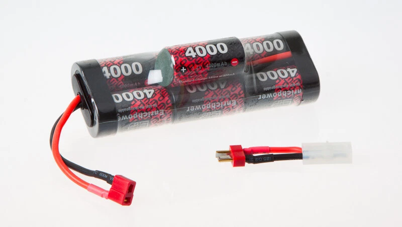 Robitronic R05151 NiMH Akku 4000mAh 8,4V Hump Pack T-Stecker & Tamiya - Bild 1 von 1