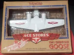 ERTL Diecast 1941 Grumman Goose Airplane Replica Bank Ace Hardware Very Nice - Picture 1 of 3