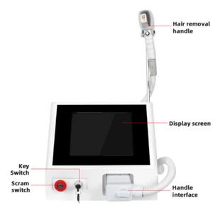 Portable Diode Laser Hair Removal Machine 2000W Ice Titanium Painless Epilator - Picture 1 of 6