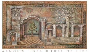 Tree of Life by Arnold Iger - 38 X 58" - Fine Art Poster. - Bild 1 von 5