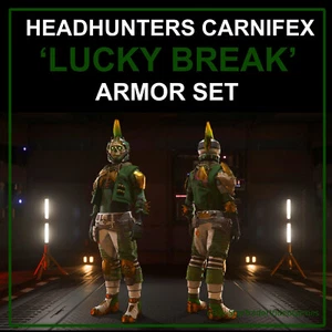 STAR CITIZEN - HEADHUNTERS CARNIFEX LUCKY BREAK ARMOR SET - Picture 1 of 1