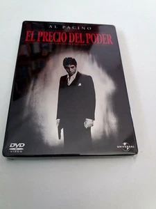 DVD "EL PRECIO DEL PODER" 2 DVD CAJA DE METAL SCARFACE AL PACINO BRIAN DE PALMA - Imagen 1 de 2