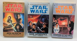 3x Star Wars Jedi Academy Book Trilogy Kevin J. Anderson set lot - Bild 1 von 5
