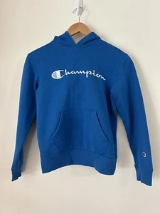 Champion Hoodie Blue Youth Size Medium - Picture 1 of 6