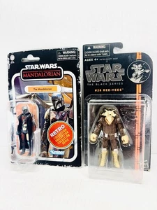 The Mandalorian Star Wars Colección Retro y Figura #28 Red-Yees Black Series - Imagen 1 de 8