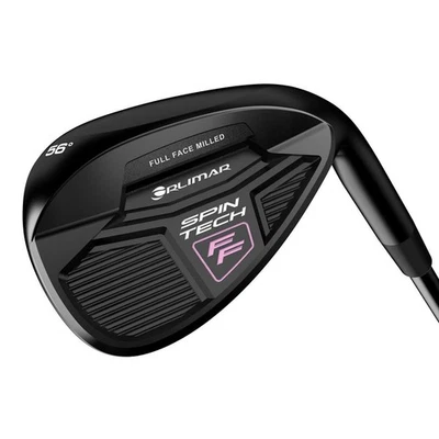 Lady Orlimar Spin Tech Full Face Black Golf Wedges RH & LH 52º-56º-60º-64º NEW! - Image 1 of 4
