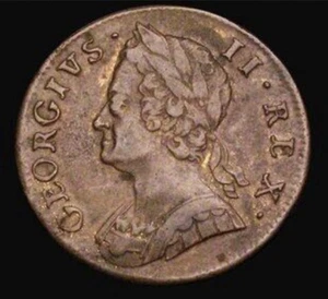 1746 Great Britain 1/2 Penny KM# 579.2 - Picture 1 of 2