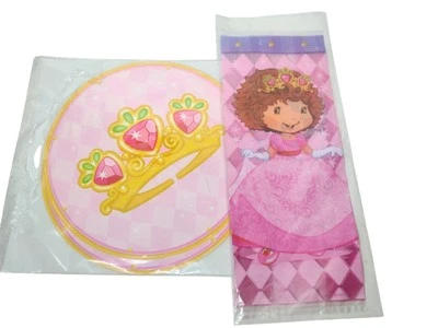 Strawberry Shortcake Fraisinette 2005 Party Supplies 2 Loot Bags 4 Wall Decor  - Image 1 of 4