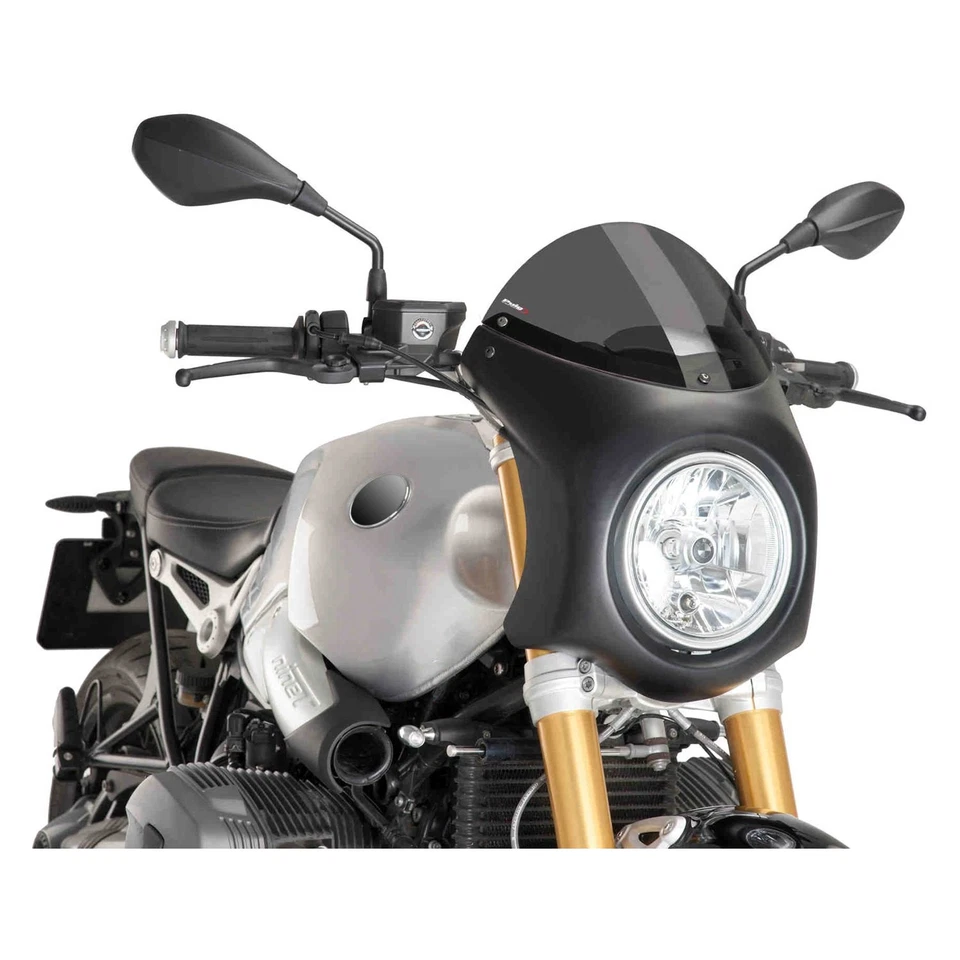 For BMW R Nine T 2014-2018 Puig 9160F Retro Semi-Fairing — 第 1/1 张图片