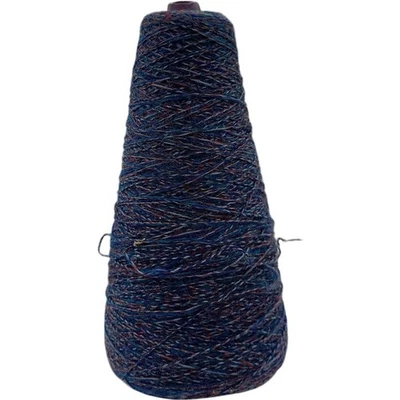 Vintage 1980s Multicolor Cone Yarn for Knitting Crafts - Image 1 of 4