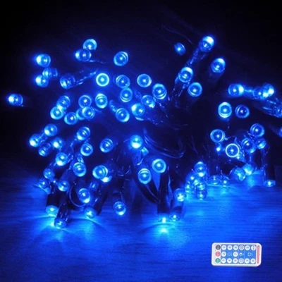 72ft/22m 200 Led Solar lights Outdoor Garden Fairy String Lights Remote control - Image 1 of 4