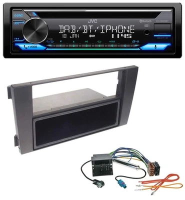 JVC Bluetooth MP3 USB DAB CD Autoradio für Audi A6 01-05 C5 Symphony Quadlock - Bild 1 von 4