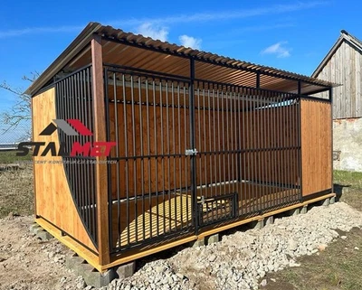 Zwinger 3x2x1,75m Hundezwinger inkl. Lieferung und Aufbau Hundegehege Käfig Tier - Bild 1 von 4