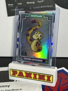 2025 Topps Chrome Veefriends Rational Rattlesnake #66 refractor de plata - Imagen 1 de 2