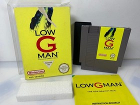 Low G Man for Nintendo NES Game - Boxed -