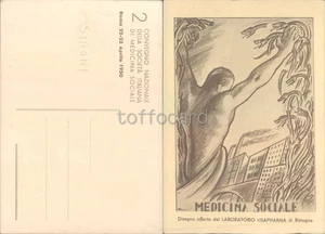 AUTORE SIRONI-LISAPHARMA BOLOGNA-MEDICINA SOCIALE ROMA 1950-D9-117 - Picture 1 of 1