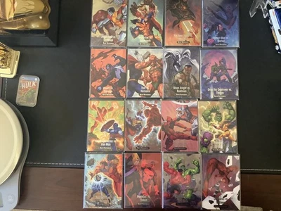 2015 SkyBox Marvel Masterpieces Battle Spectras!;BS1-BS16 Complete Set! JoeJusko - Image 1 of 4