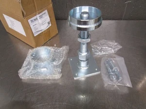 NASH Power Post Regolabile Crawl Space Support Jack Base Acciaio PP-Kit - Foto 1 di 2