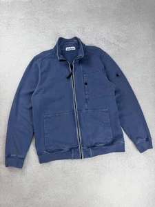 Stone Island Zip Up Sweatshirt Jacket Size L Duties Paid (USA) - Picture 1 of 19