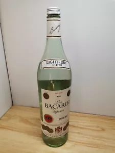 Rum - Bacardi - light dry - 3 Liter - Vintage - RAR - ungeöffnet - 11119562 - Bild 1 von 3