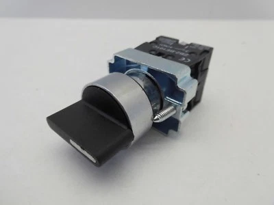XB2-BD33 THREE POSITION 22MM PANEL MOUNTING SWITCH N/O CONTACT BLOCK CHANGEOVER