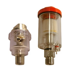 Druckluft Öler Wasserabscheider 1/4" Leitungsöler Ölabscheider Wasser Abscheider - Bild 1 von 5