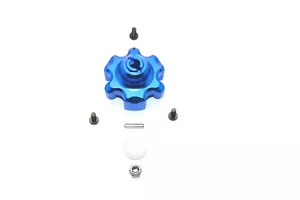 TRAXXAS X-MAXX 7076 GPM BLAU ALUMINIUM STIRNRADADAPTER 1-TEILIGES SET TXM035 - Bild 1 von 1