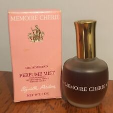 Vtg Elizabeth Arden MEMOIRE CHERIE Spray Perfume 2 oz 80% Full Bottle & Box