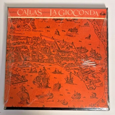 La Gioconda, Teatro Alla Scala, Amilcare Ponchielli, Maria Callas, 3 LP Box Set - Image 1 of 4