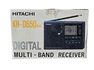 Vintage Hitachi KH-D650 (Un)Digital Multi-Band radio in original packaging, RARE - Picture 1 of 10