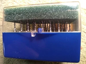 .0531" Dia. 1.35mm New Old Stock Kemmer Precision Carbide Drills, Sealed Box 50 - Picture 1 of 4