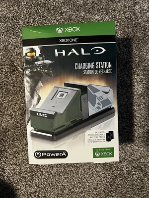 SUPER RARE PowerA Halo Dual Charging Station Sealed  Xbox One - Image 1 of 3