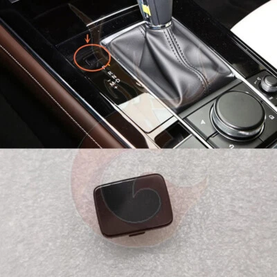 1 Piece For Mazda 3 CX-30 2020-2022 Black A/T Shifter Lock Release Button Cover - Image 1 of 4