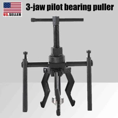 3 Jaw Pilot Bearing Puller Inner Wheel Gear Extractor Bushing Remover Tool Kit Foto 1 de 4