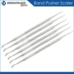 6 Pieces Of Band Pusher Scaler Orthodontic Dental Instruments Ortho - Picture 1 of 3