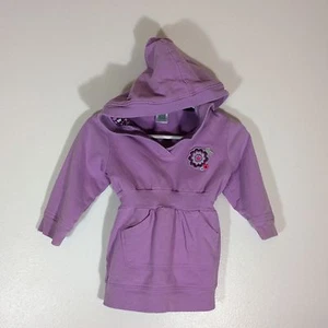 Carters Baby Girls Dress Size 12 Months Purple Hooded  81  - Picture 1 of 3