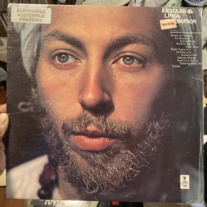 RICHARD LINDA THOMPSON Pour Down Like Silver AUDIOPHILE Sticker LP VG+ IN SHRINK - Picture 1 of 4