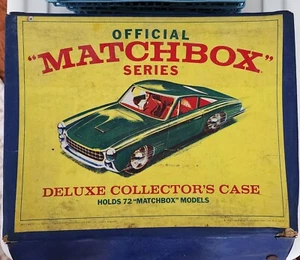 OFFICIAL MATCHBOX SERIES DELUXE VINYL COLLECTORS CASE 1968 FERRARI COVER - Picture 1 of 7