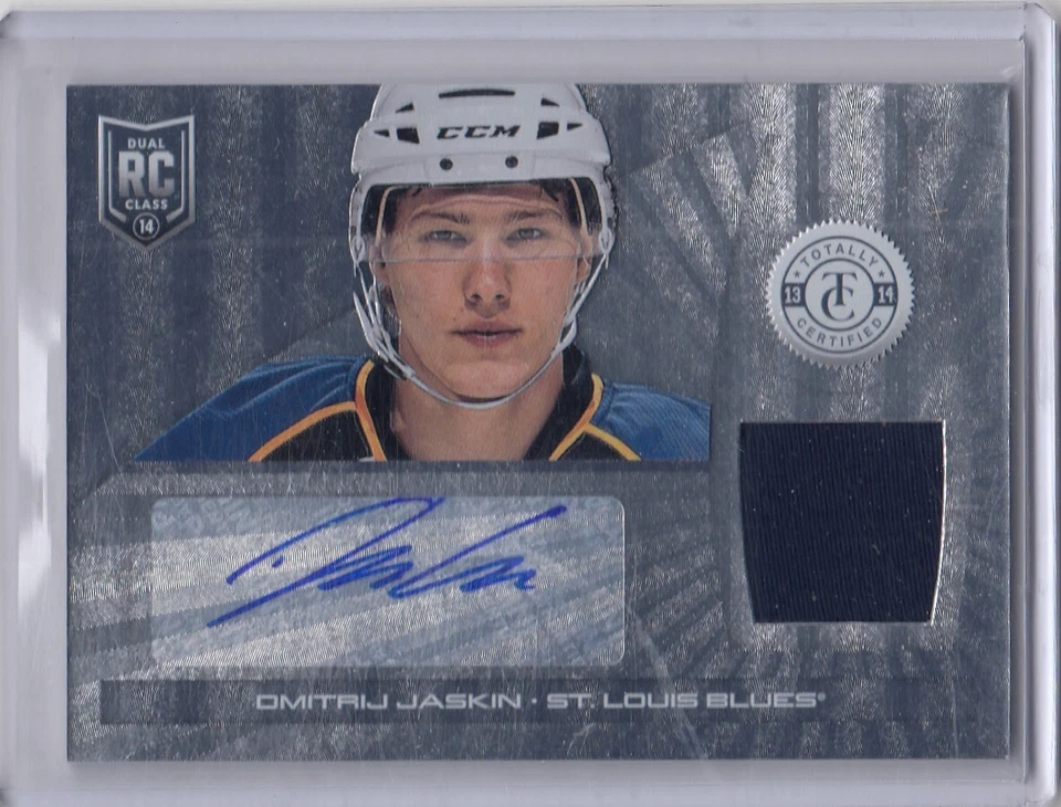 2013-14 Totally Certified Rookie Autograph Jerseys Dmitrij Jaskin /250 *S5500 - Image 1 of 1
