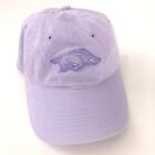 Arkansas Razorbacks football light purple hat cotton cap