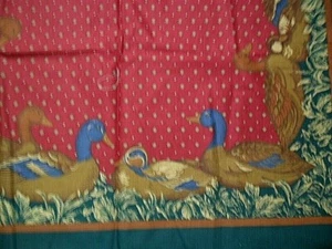 UNWASHED COTTON DUCK MALLARD PILLOW PANELS CRANSTON - Picture 1 of 3