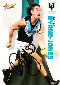 Signed 2022 Port Adelaide Power AFL Select Footy Stars Card - Darcy Byrne-Jones - Picture 1 of 3