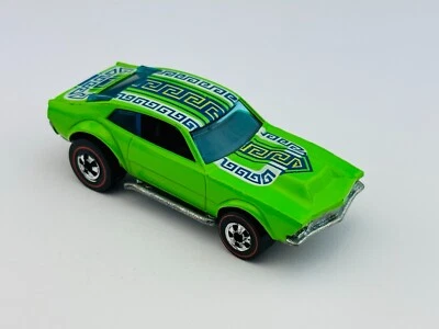 Hot Wheels Redline MIGHTY MAVERICK Light Green Enamel Flying Colors Very Nice !! - Image 1 of 4