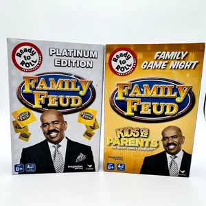 Family Feud Platinum Edition & Family Game Night Ready to Roll By Cardinal Lot - Picture 1 of 4
