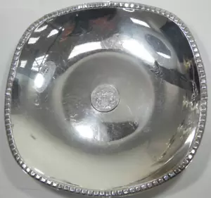 Cuenco grande de plata de ley con moneda alemana de tres o tres marcos de 1914 - Imagen 1 de 4