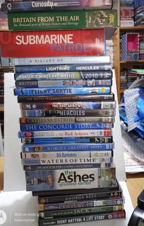 SPORT - FLIGHT - NATURAL HISTORY - ROYALS - DOCUMENTARIES DVD - Image 1 of 1