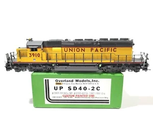 Overland OMI UP EMD SD40-2C Union Pacific #3910 HO Brass Model #6343.1 - Picture 1 of 14
