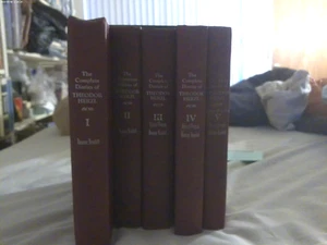 1960 hb 5 volume set The Diaries of Theodor Herzl edited by Raphael Patai - Picture 1 of 5